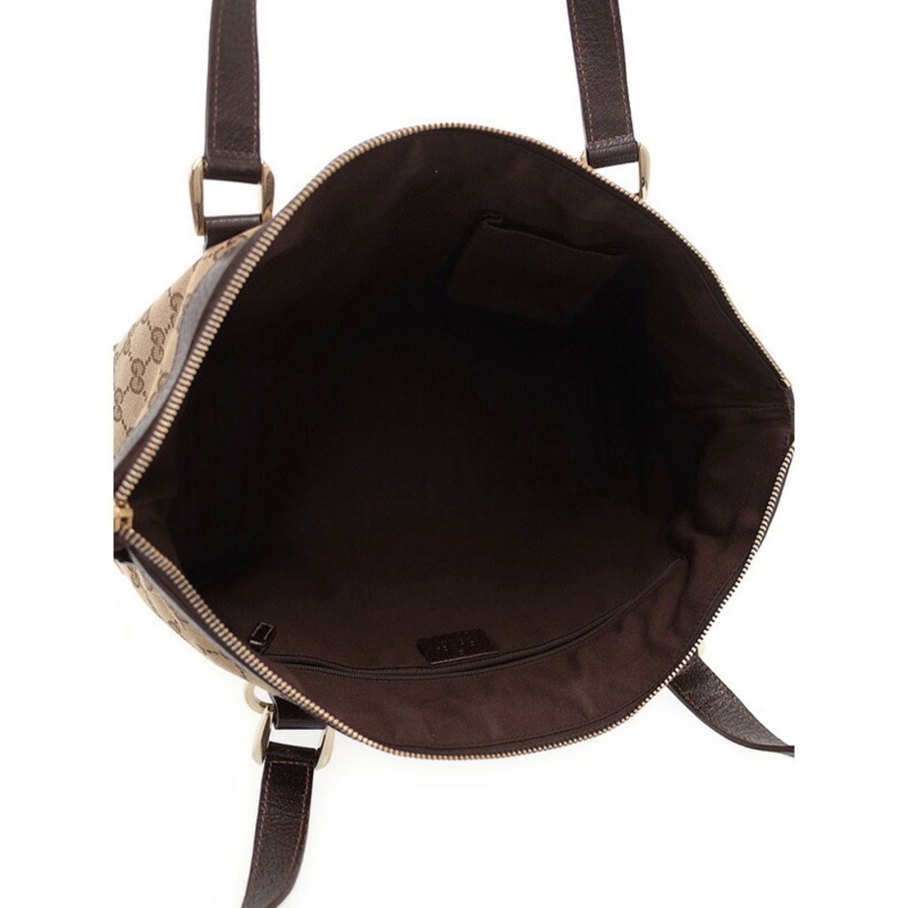 Gucci GG Canvas Abbey Tote bag Brown - Picture 3 of 9